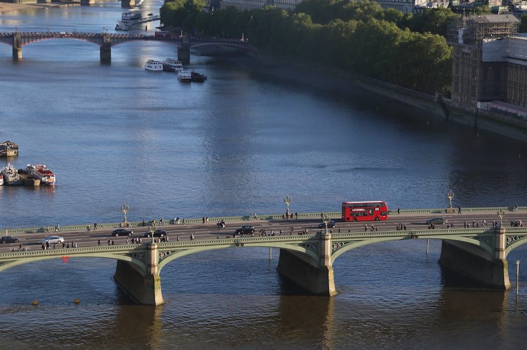 Bridge view from London Eye