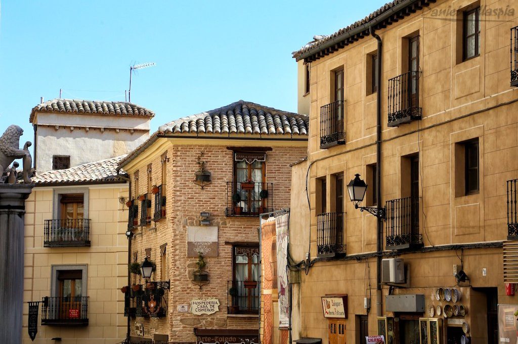 Buildings in Toledo Spain