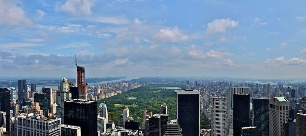 Central Park as seen from the Top of the Rock