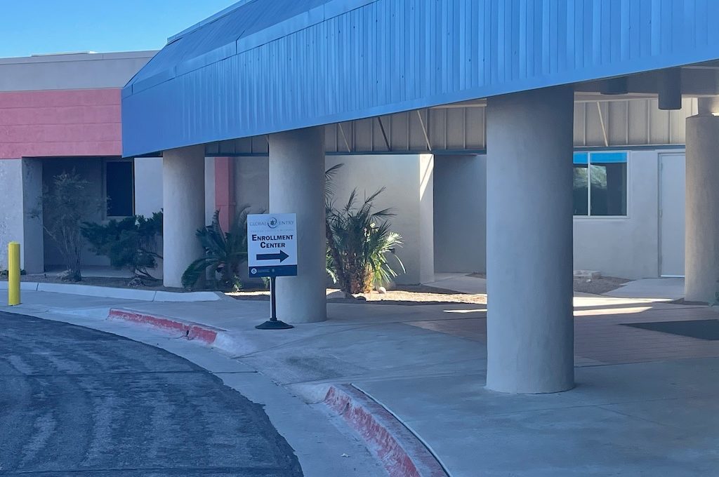 Tucson global entry building