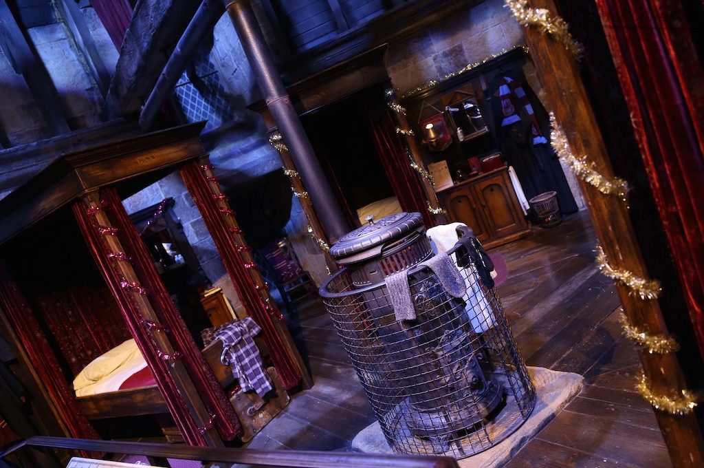 Gryffindor Boys Dormitory Harry Potter London Tour 