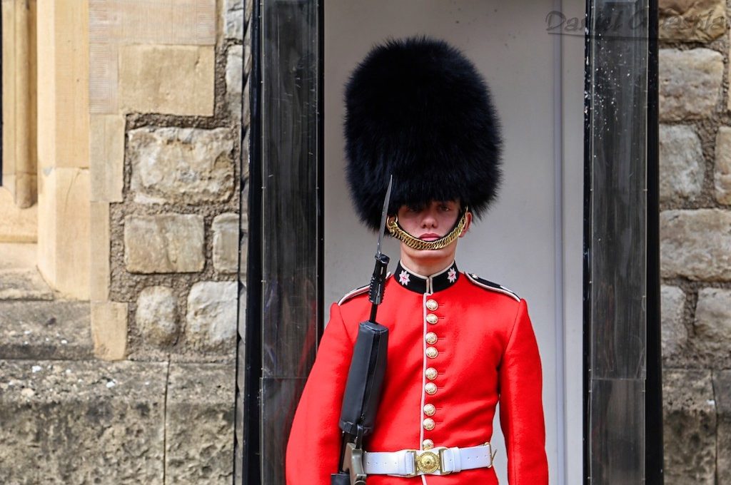 Guard at Tower of London