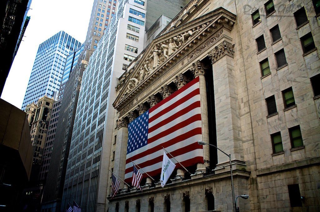 New York Stock Exchange on Wall Street