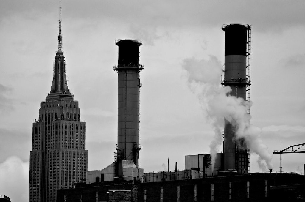 Stacks with Empire State Building