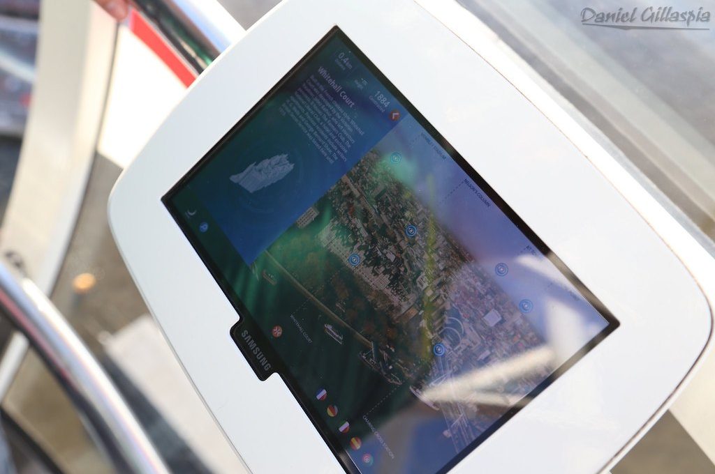 Tablet in capsule of The London Eye