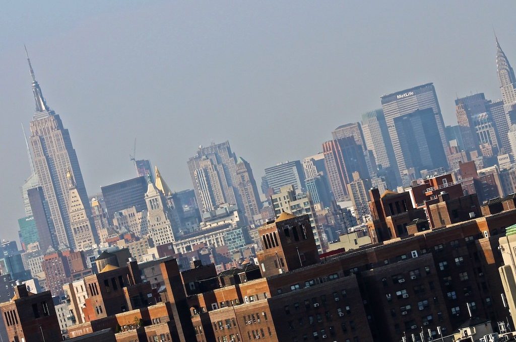 View from the Brooklyn Bridge