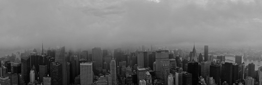 View from the top of the Empire State Building