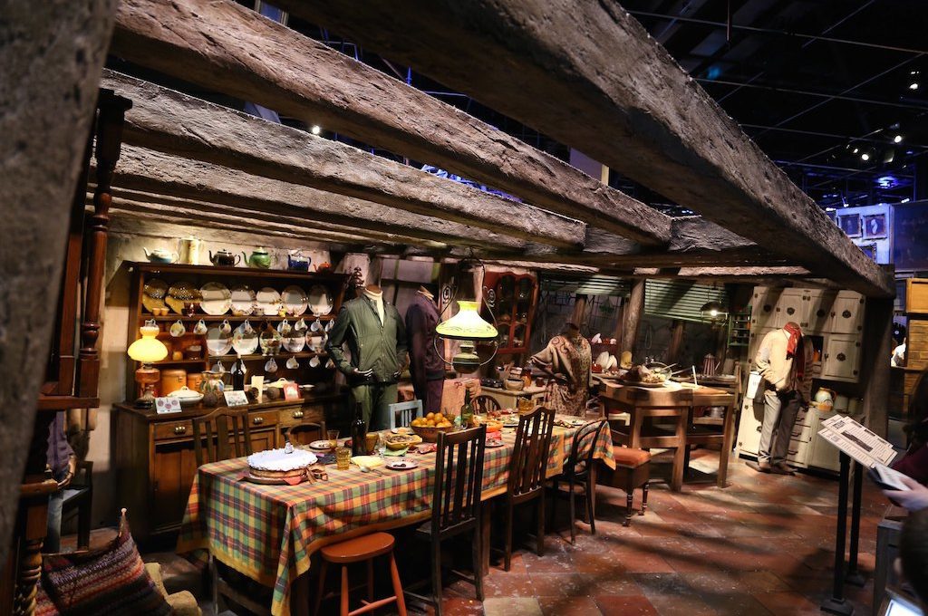 Weasleys Dining Room Harry Potter London Tour 