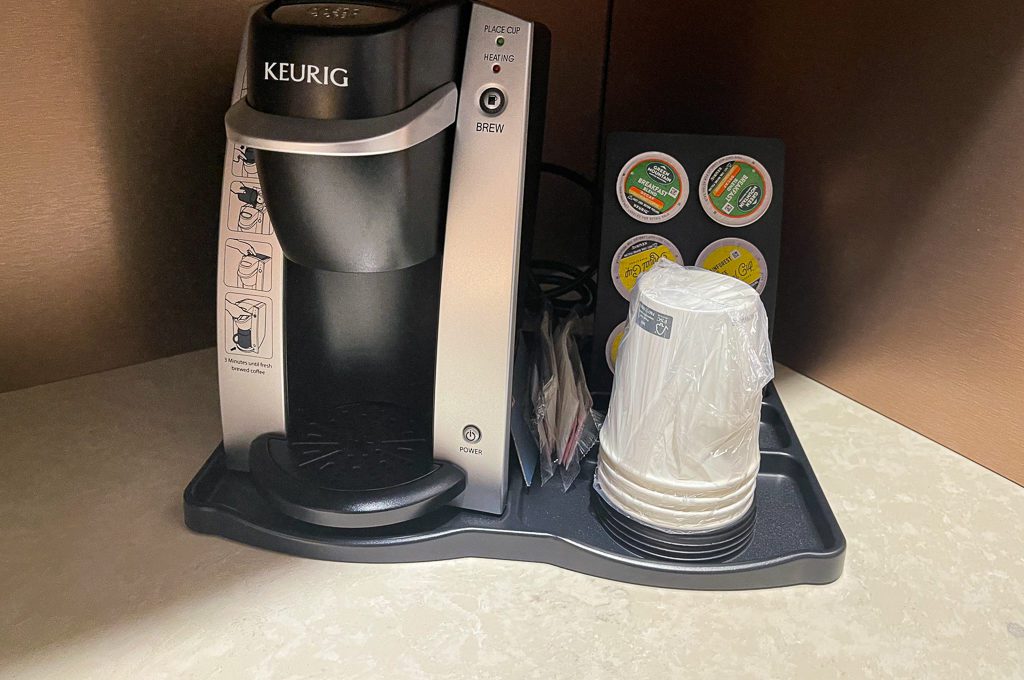 Keurig hotel coffee maker