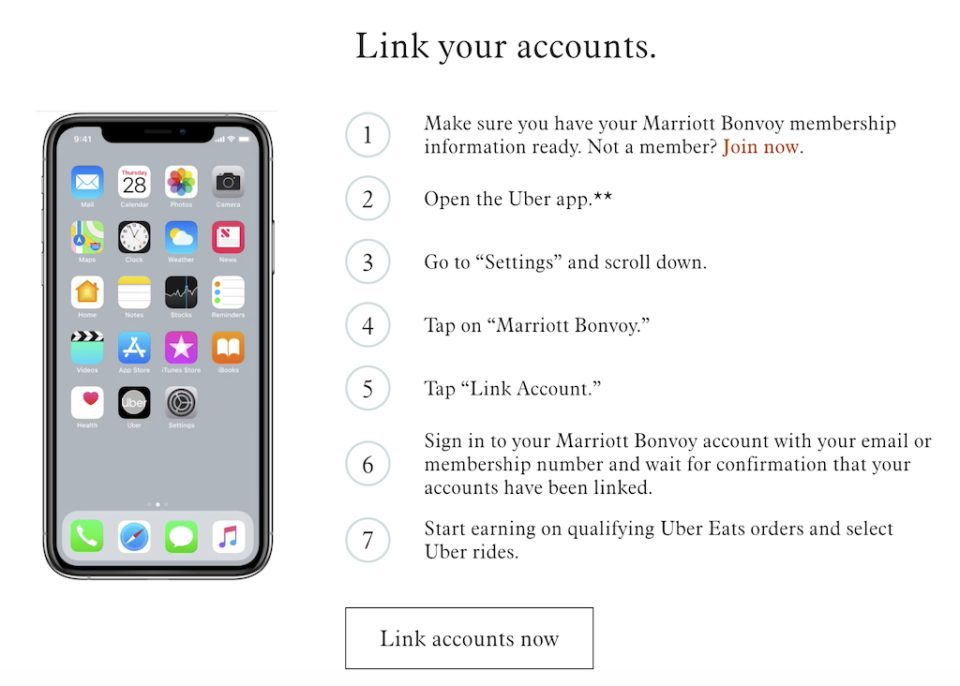 Marriott Bonvoy Uber Partnership Guide [2021] - UponArriving