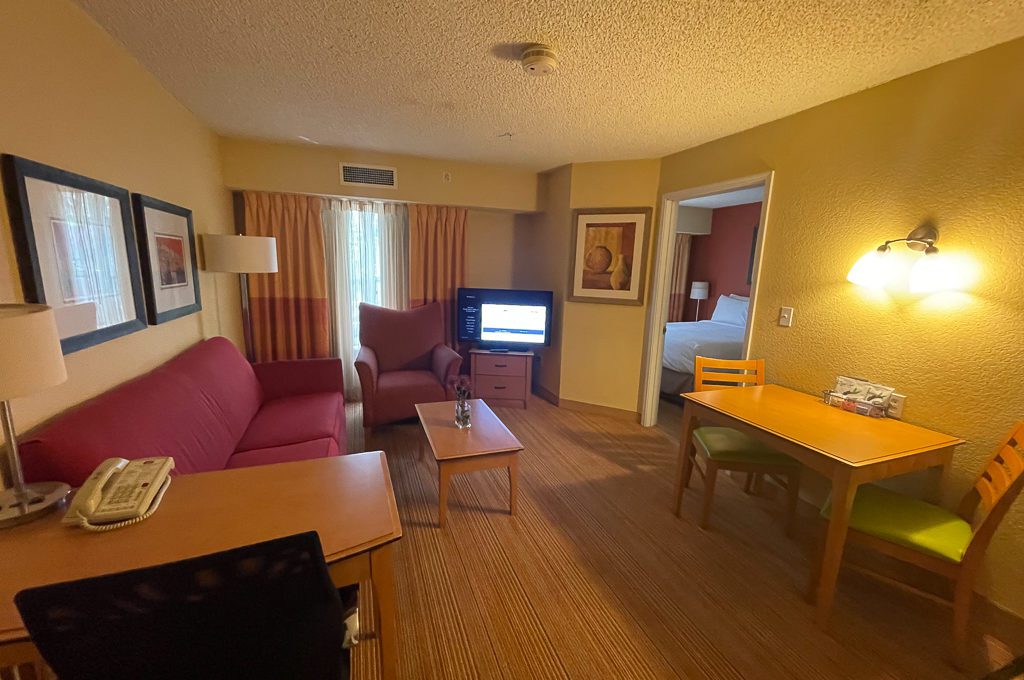 Extended stay suite Residence Inn