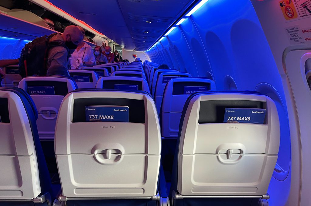 Southwest seats