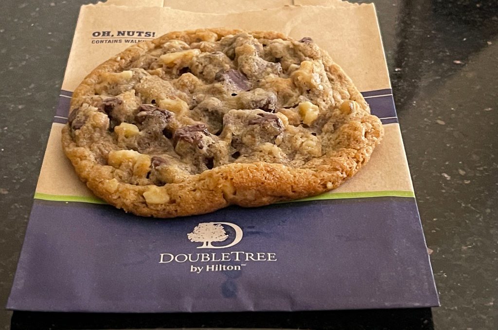 Hilton DoubleTree cookie