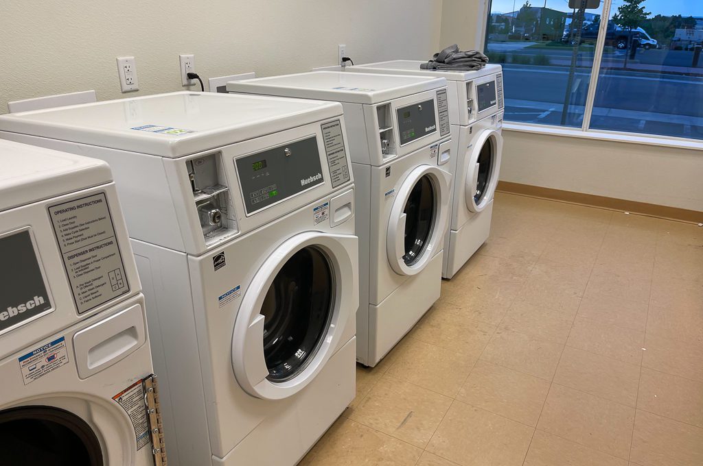 hotel laundry room