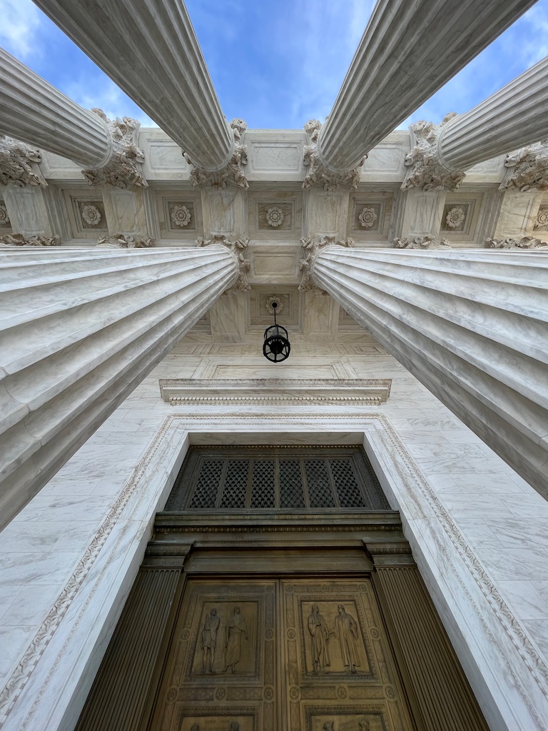 Supreme Court door
