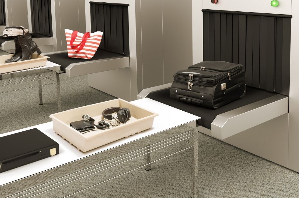 security conveyor belt