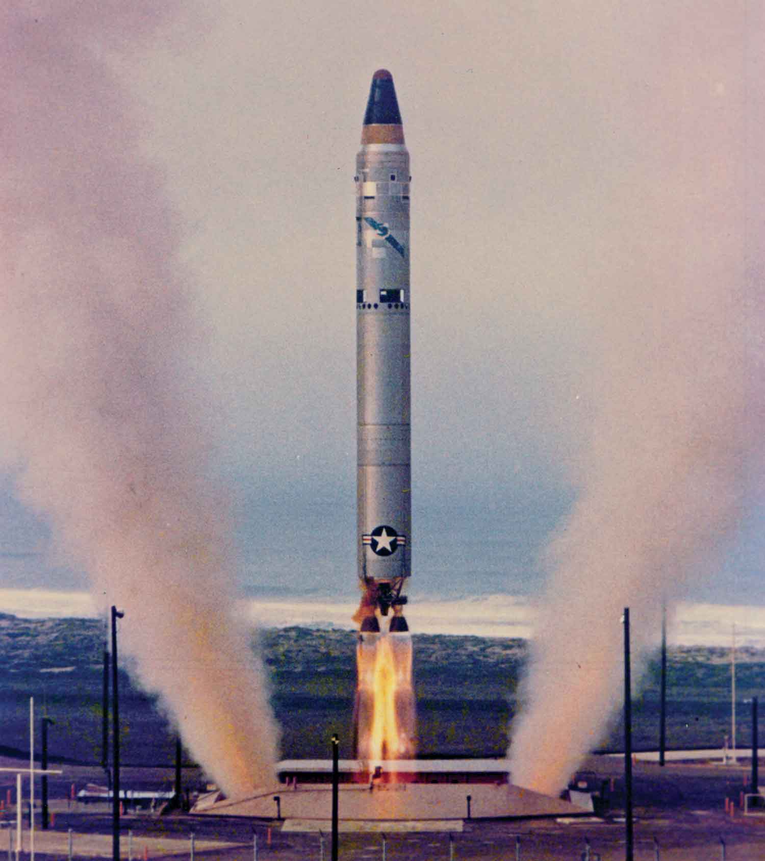 titan II missile launching