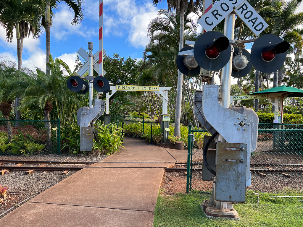 Pineapple Express Train Tour entrance