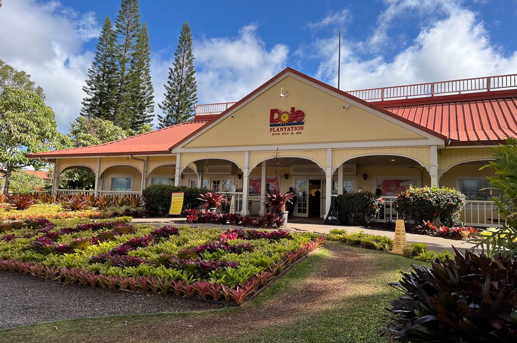 Dole Plantation entrance