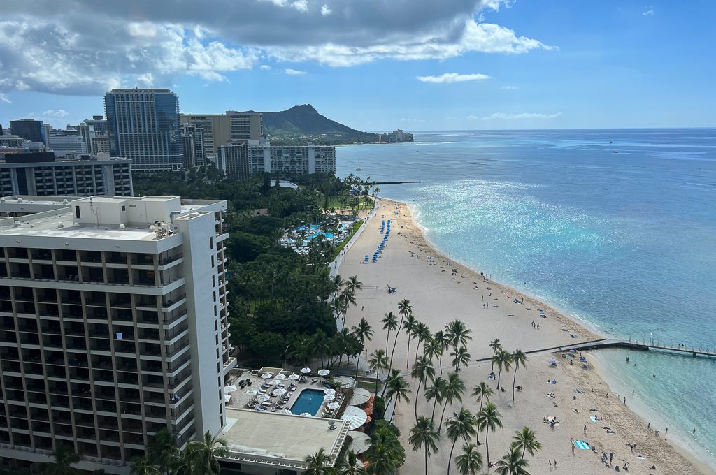 Hilton Hawaiian Village Waikiki Beach ocean view