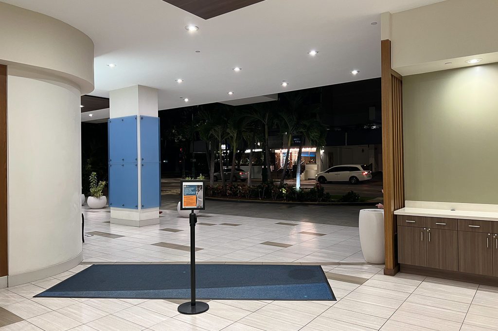 Holiday Inn Express Waikiki lobby