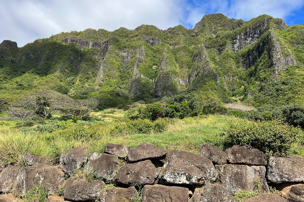 Kualoa Ranch mountains