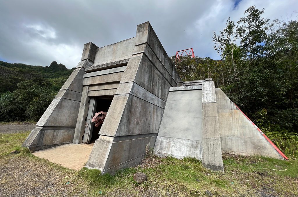 Kualoa Ranch Jurassic World Fallen Kingdom bunker