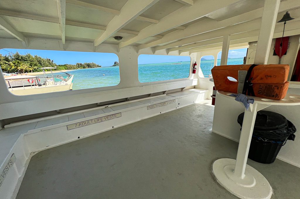 Kualoa Ranch Fishpond Ocean Voyage catamaran