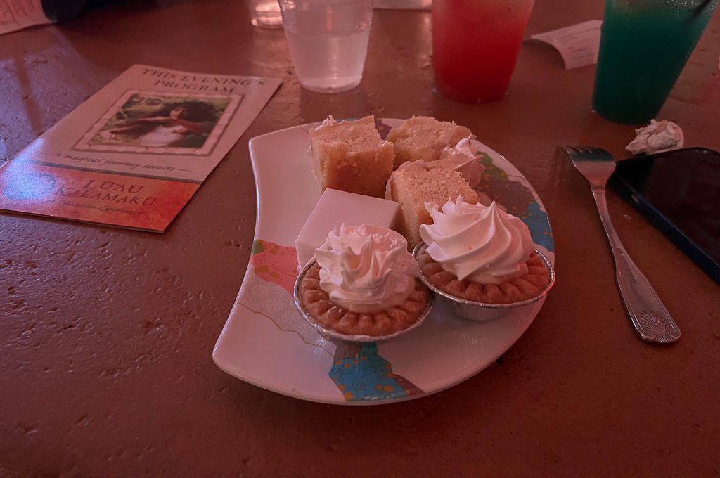 Luau Kalamaku dessert