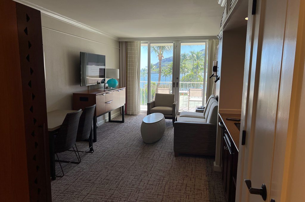 Marriott's Kauai Beach Club studio murphy bed