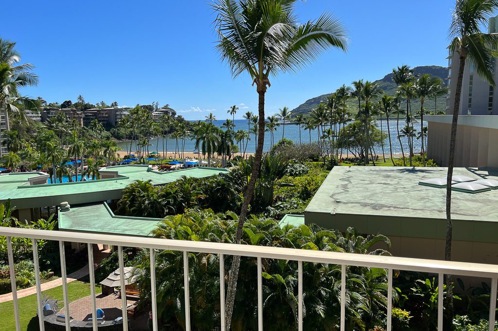 Marriott's Kauai Beach Club studio ocean view