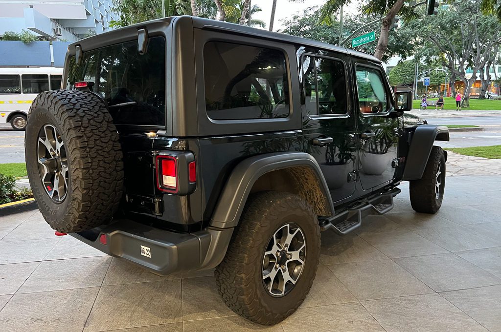 Jeep Wrangler Turo Hawaii