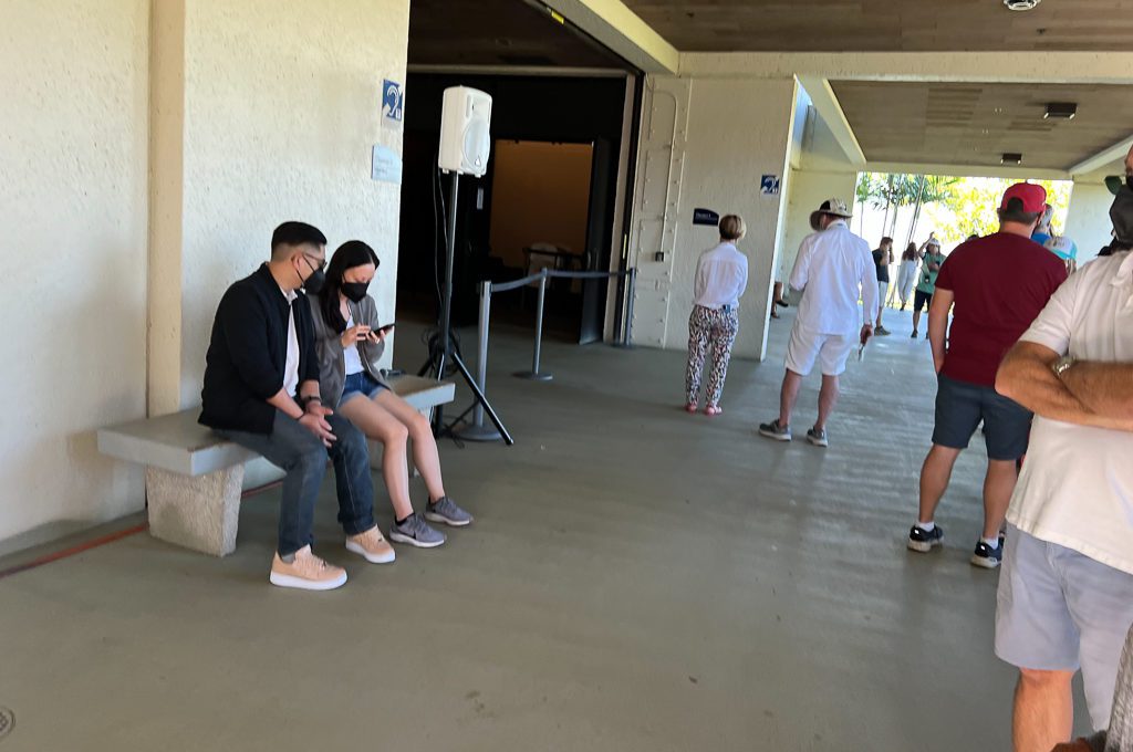 USS Arizona check in area