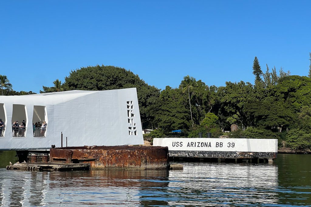 USS Arizona memorial