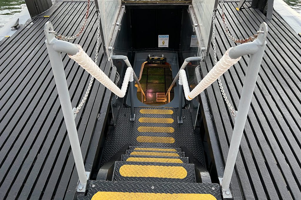 USS Bowfin entrance