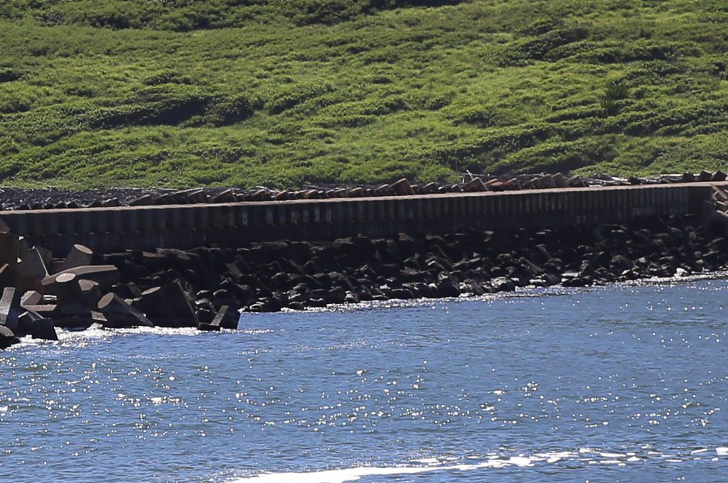 Nāwiliwili Bay Jetty.