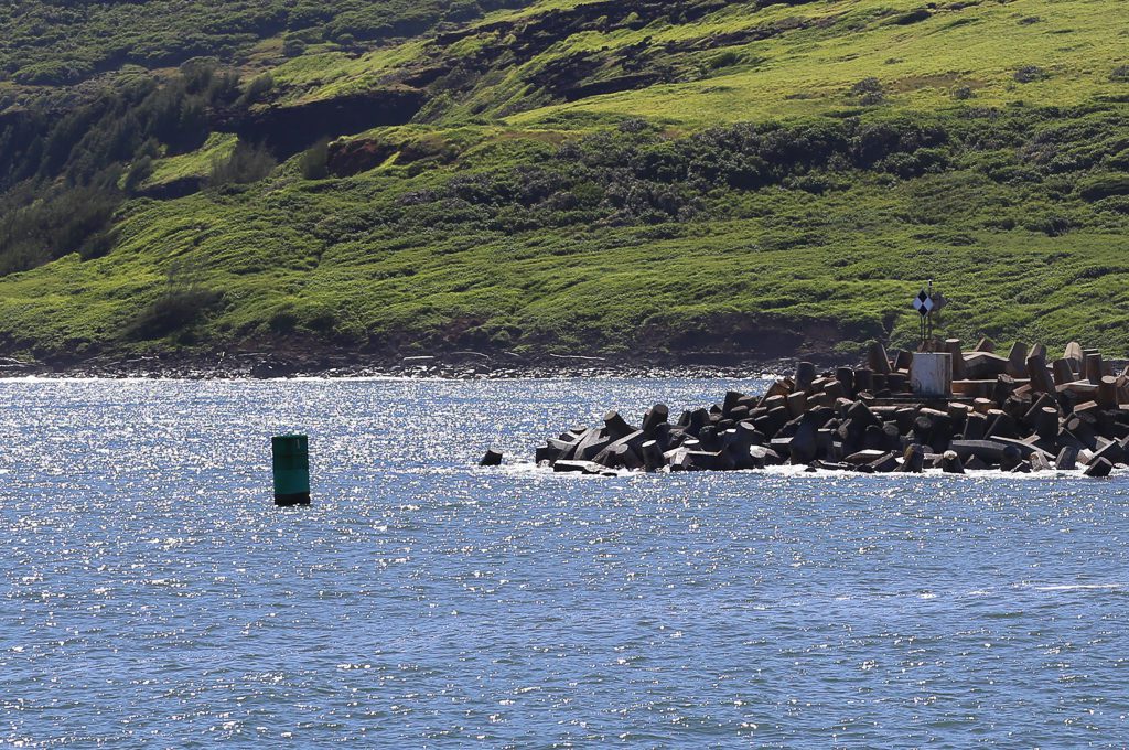 Nāwiliwili Bay Jetty.