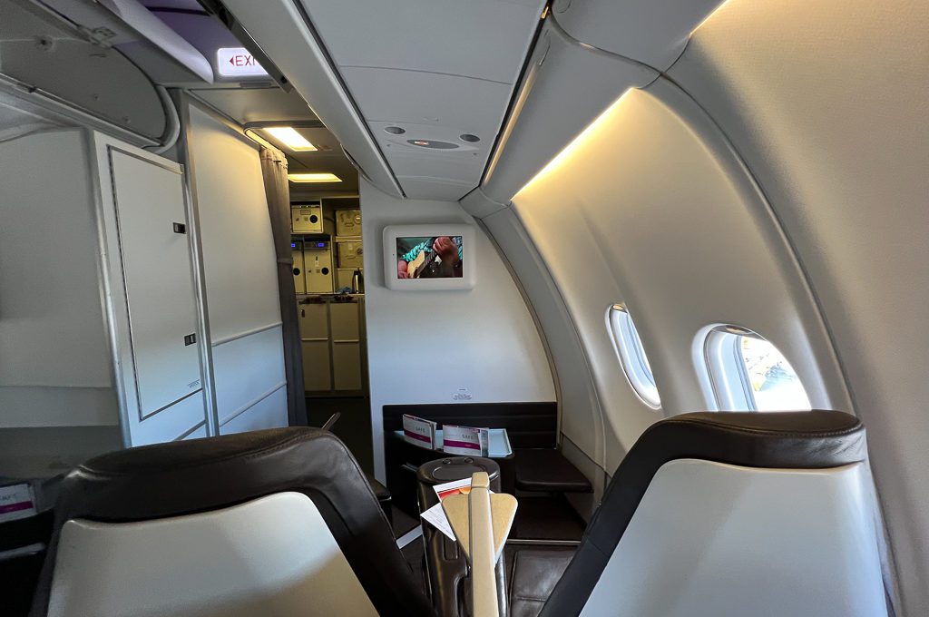 Hawaiian Airlines First Class A330 seat