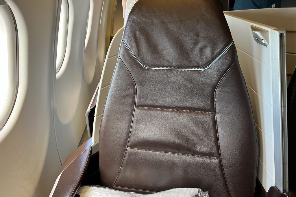 Hawaiian Airlines First Class A330 seat