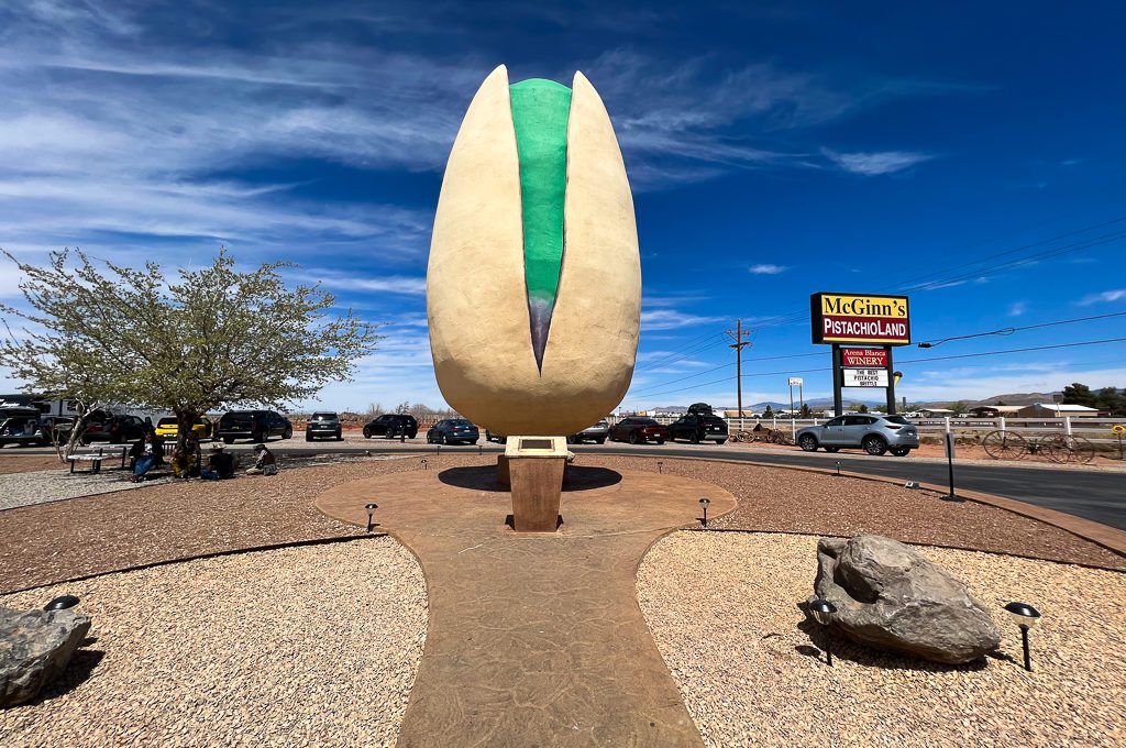 the Worlds largest pistachio