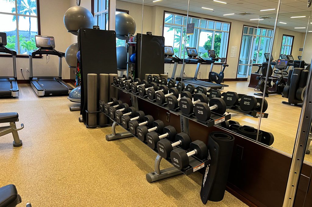 Westin Princeville Ocean Resort Villas gym