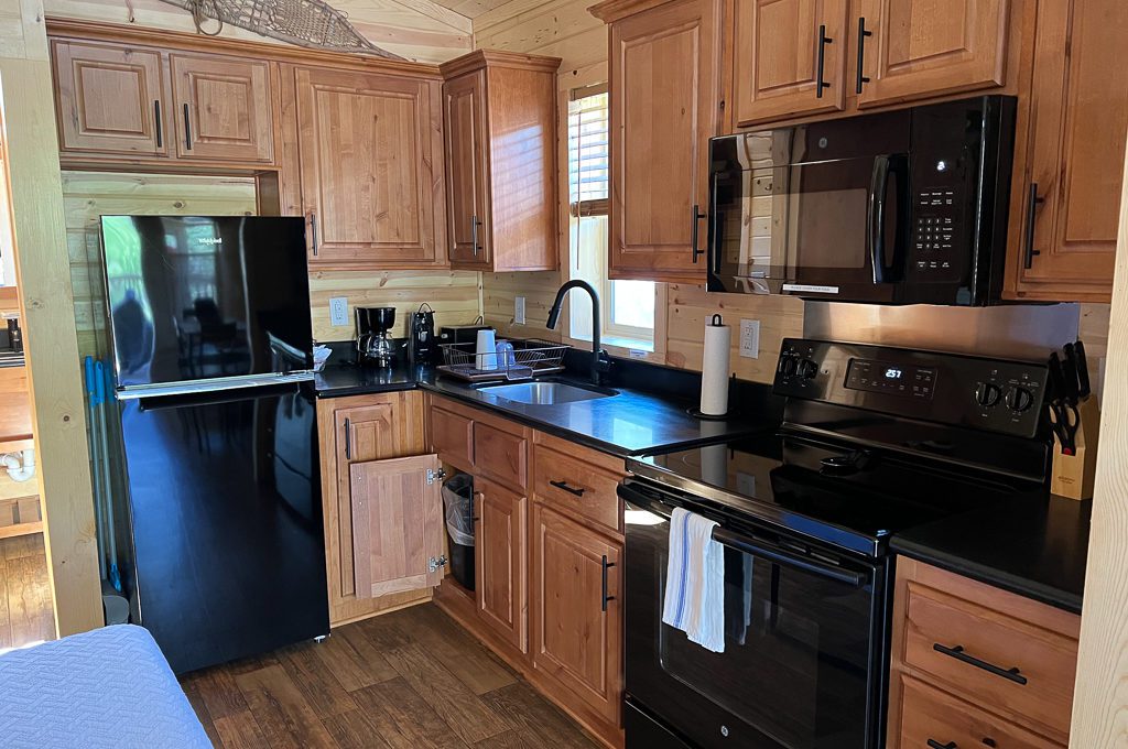 Mount Lemmon Hotel interior kitchen