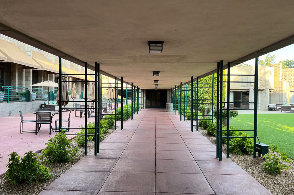 Arizona Biltmore breezeway