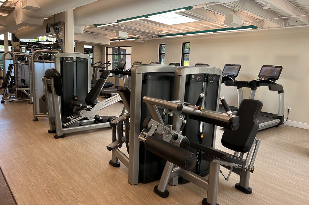 Arizona Biltmore fitness center weight machines