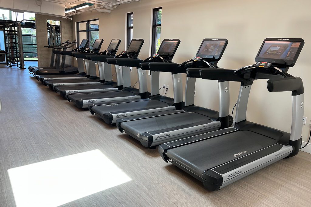Arizona Biltmore fitness center treadmills