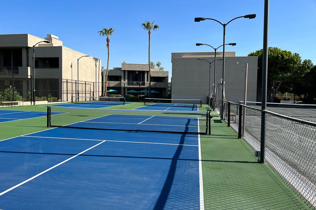 Arizona Biltmore tennis or pickleball court