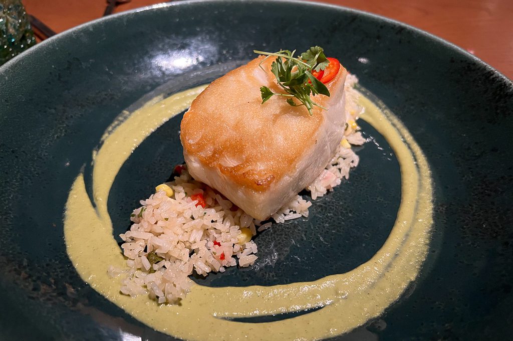 Roasted Chilean Seabass at Arizona Biltmore Renatas Hearth