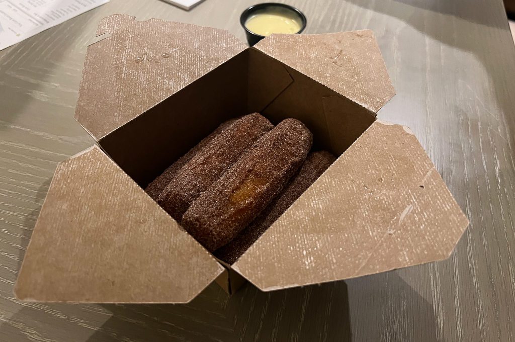 Churros from Arizona Biltmore Renatas Hearth.