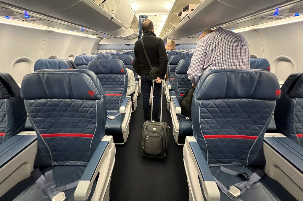 Delta First Class cabin A321-200