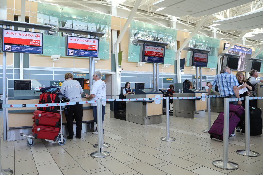 Air Canada check in